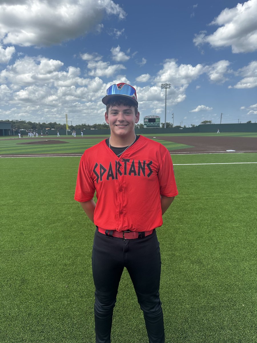âFive Tool Texasâ (@fivetooltexas) on Twitter photo #DFWShowdown F: <a href="/texas_spartans/">Texas Spartans Baseball</a> 23, USA Prime Southwest 15U Red 5
PoG: <a href="/fordcstratton/">Ford</a> 2-3, 2B, 3 RBI
Notable: <a href="/StrykerDay/">Stryker Day</a> 2-3, 2B, 2 RBI #DFWShowdown F: <a href="/texas_spartans/">Texas Spartans Baseball</a> 23, USA Prime Southwest 15U Red 5
PoG: <a href="/fordcstratton/">Ford</a> 2-3, 2B, 3 RBI
Notable: <a href="/StrykerDay/">Stryker Day</a> 2-3, 2B, 2 RBI