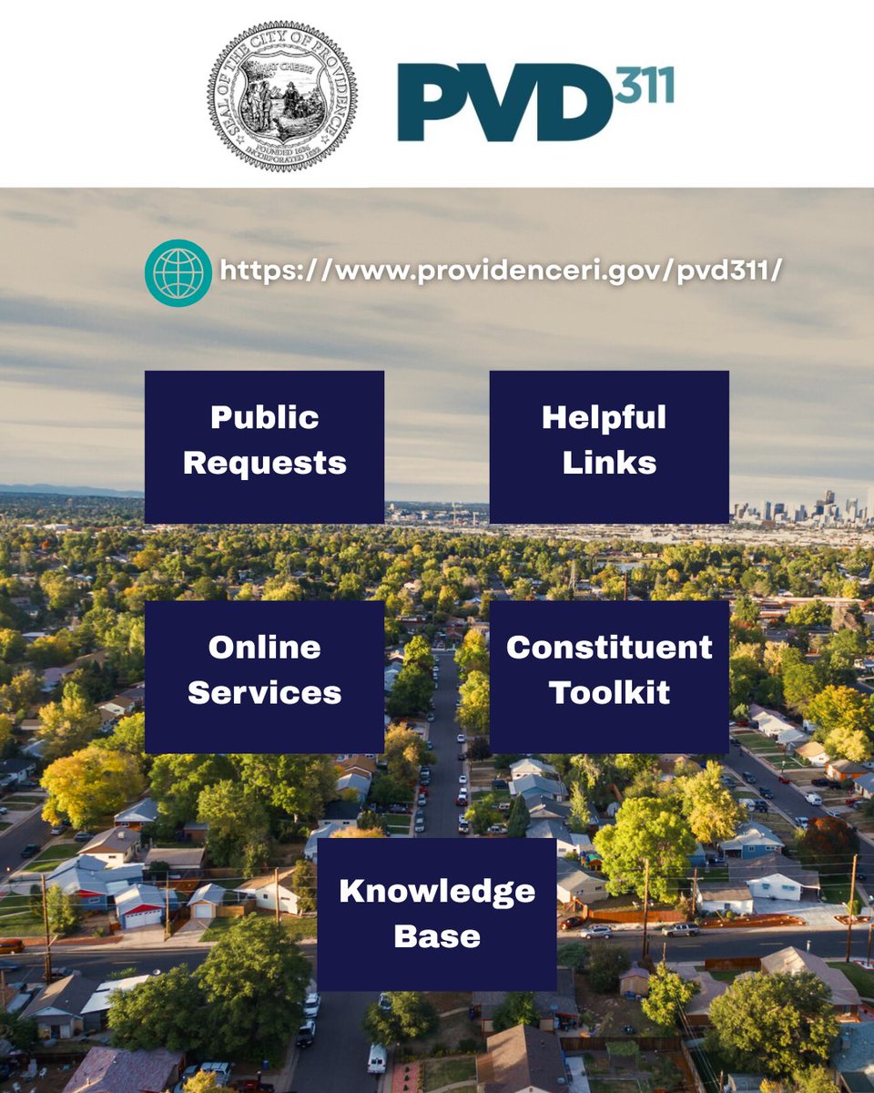 stopthewaitri's tweet image. 📣 Providence families: PVD311 has a new site to report issues like potholes, missed trash, find community updates & more 🏡
📣 Familias de Providence: ¡Nuevo sitio PVD311 para reportes, recursos y más!
🔗 bit.ly/4ktZUNM
#ProvidenceRI #StopTheWaitRI