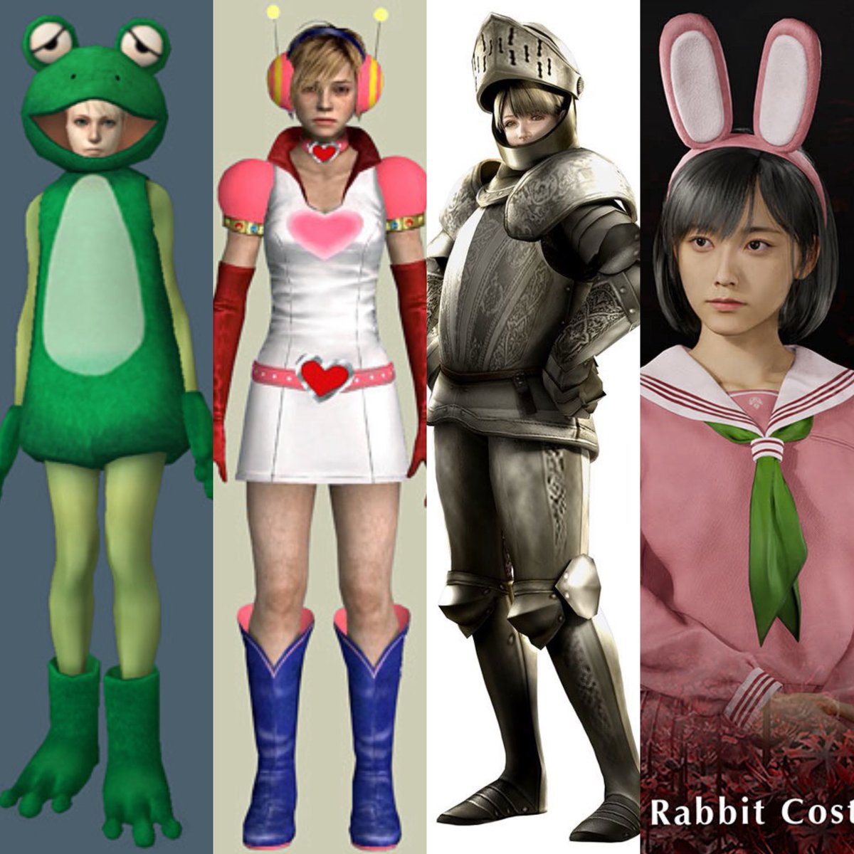 i just love how the horror girlies have silly costumes 😭