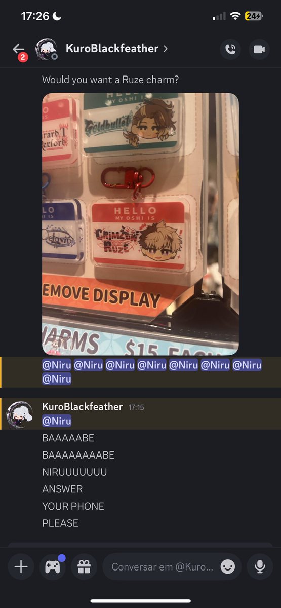 Get yourself a bf who makes sure you don’t miss on oshi merch 🥺💙💙💙