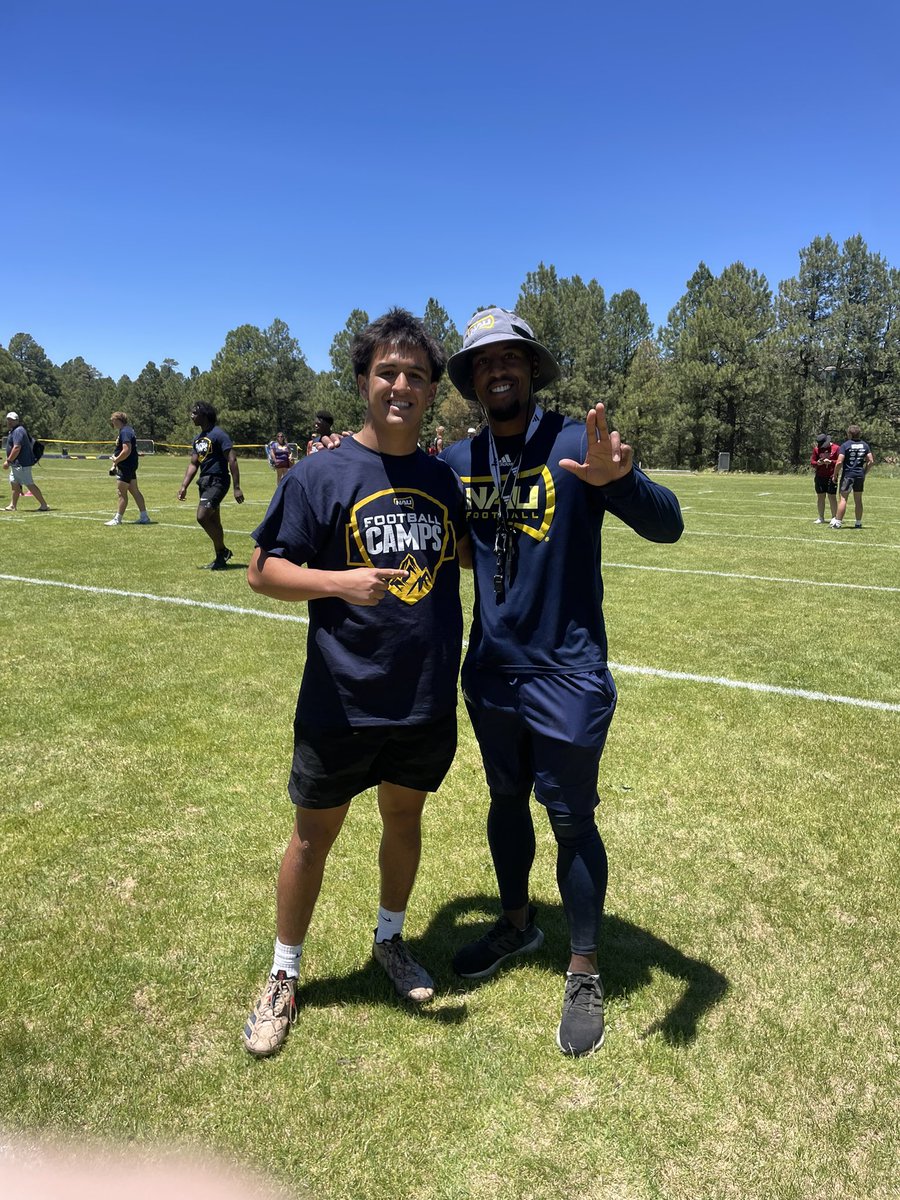 Jayson Beaudin (@jjbeaudin4) on Twitter photo Thank you <a href="/CoachSwanson_/">Terry Swanson</a> and <a href="/Iam_dxii/">Darvon Hubbard</a> for some strong advice, encouragement, and ways to keep developing my skillset. This is a day and a camp that will forever impact my life! #NAU #GoJacks Thank you <a href="/CoachSwanson_/">Terry Swanson</a> and <a href="/Iam_dxii/">Darvon Hubbard</a> for some strong advice, encouragement, and ways to keep developing my skillset. This is a day and a camp that will forever impact my life! #NAU #GoJacks