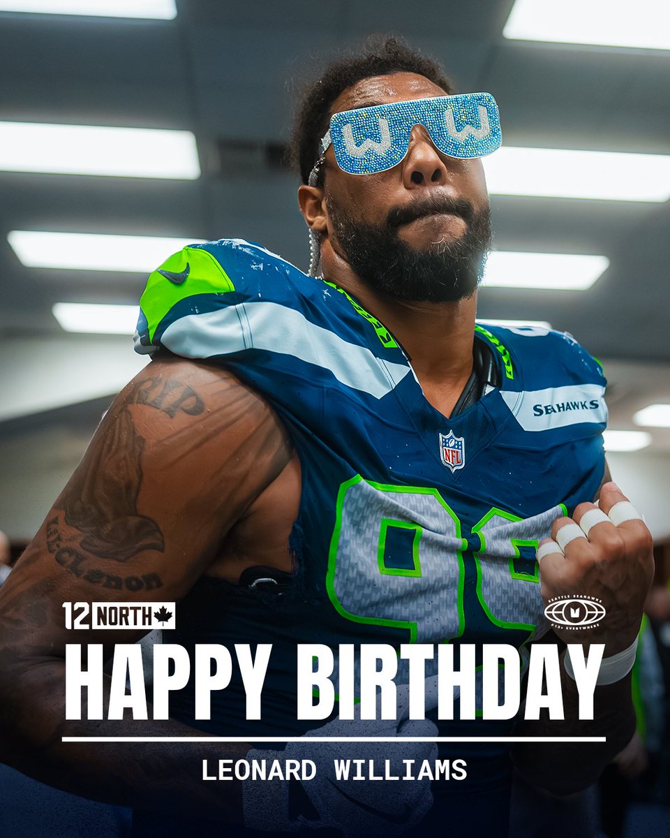 HBD Big Cat 🦁 <a href="/leonardwilliams/">Leonard Williams</a>