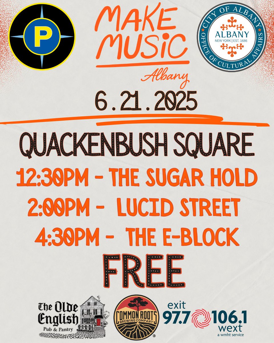 Albany Events (@albanynyevents) on Twitter photo We are hosting (2) awesome and FREE live music events this Saturday June 21st for <a href="/makemusicday/">Make Music - June & December 21</a> in Downtown Albany! #makemusicday #makemusicalbany #free #livemusic We are hosting (2) awesome and FREE live music events this Saturday June 21st for <a href="/makemusicday/">Make Music - June & December 21</a> in Downtown Albany! #makemusicday #makemusicalbany #free #livemusic