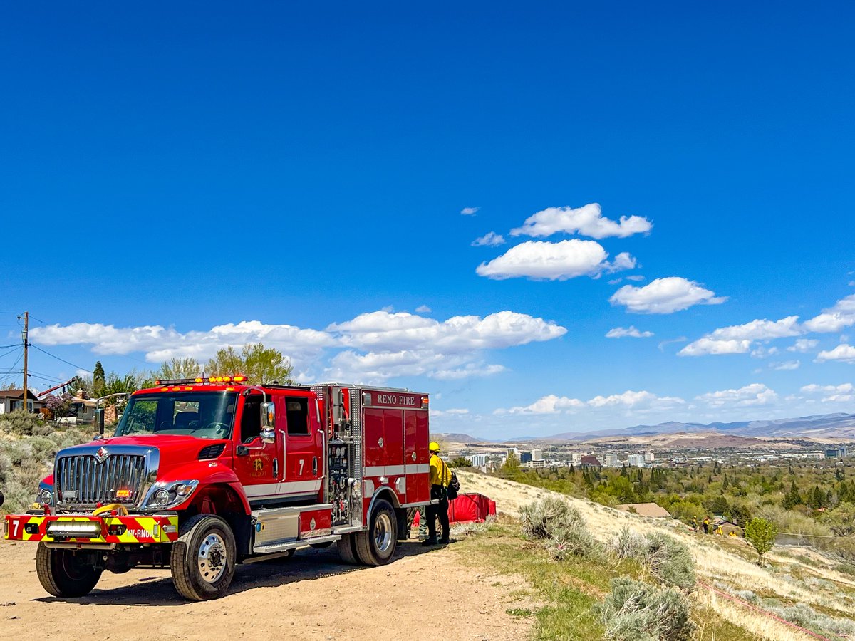 The Reno Fire Department has sent crews to assist with the Conner Fire in Douglas County. Additionally, RFD is upstaffing in response to the red flag warning for our region.

For information on the Conner Fire, please visit: app.perimeterplatform.com/incidents/poly…
