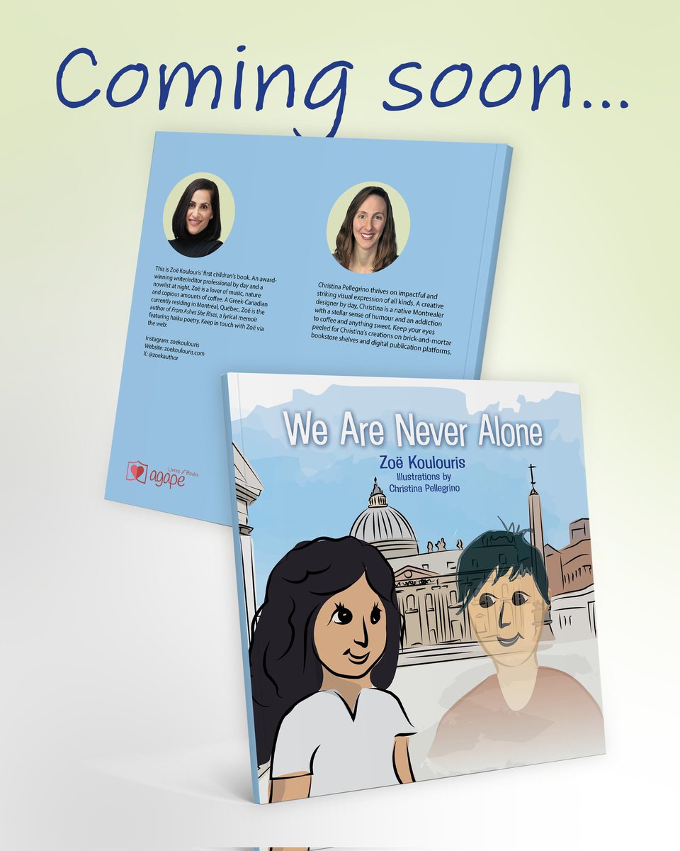 zoekauthor's tweet photo. My first children's picture book coming soon: "We Are Never Alone"
#writer #author #childrensbook #childrensillustratedbook #childrenspicturebook https://t.co/6EtSdYPP66