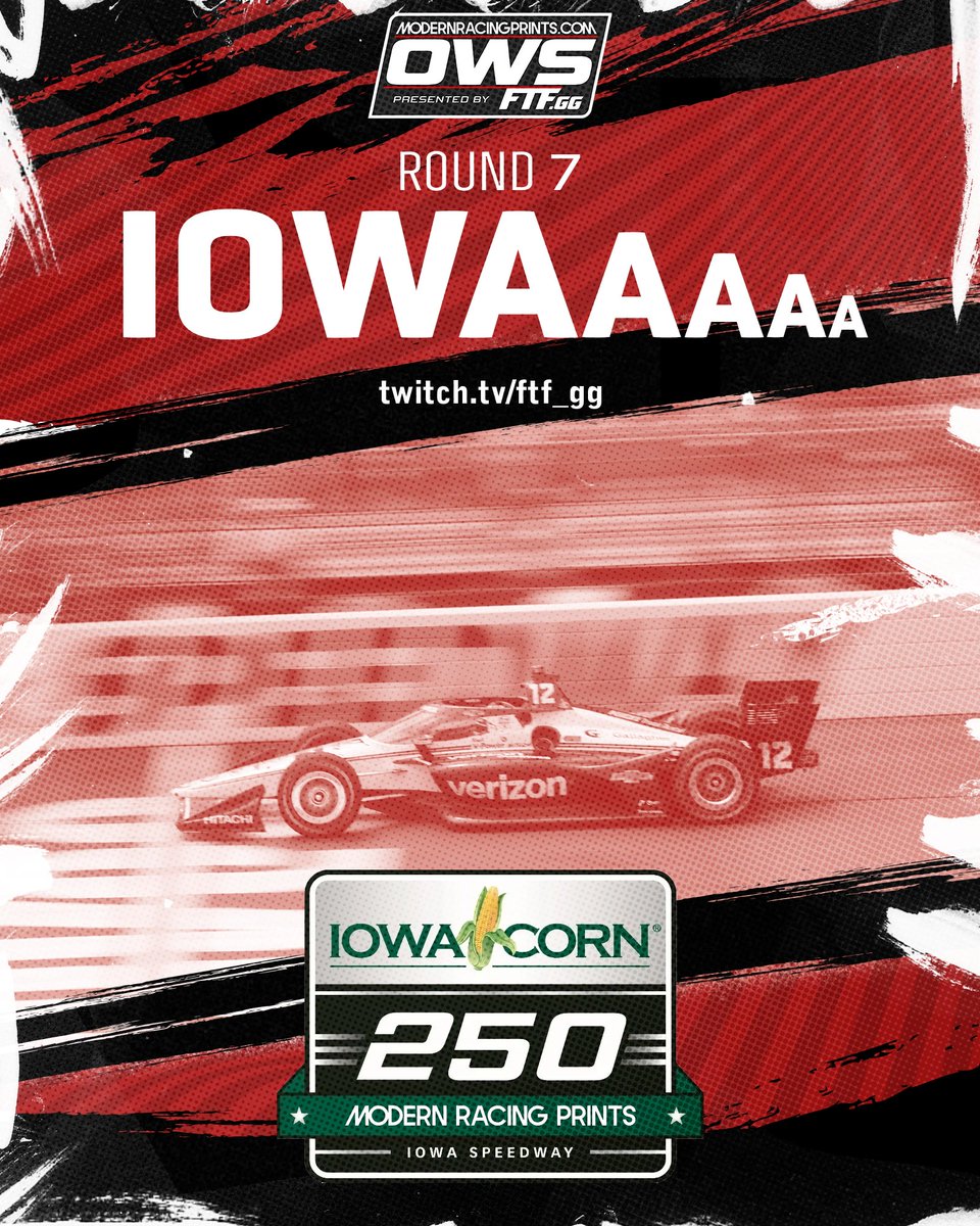We will be having a <a href="/MRP_Prints/">Modern Racing Prints</a> Open Wheel race tonight!

Iowa. 9pm ET. twitch.tv/ftf_gg