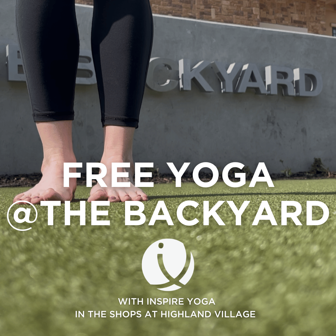 Join us for a free yoga class from 11am-11:30, Saturday 6.21.  Visit link for full details and to register-spots are still available.
theshopsathighlandvillage.com/events/sunrise…