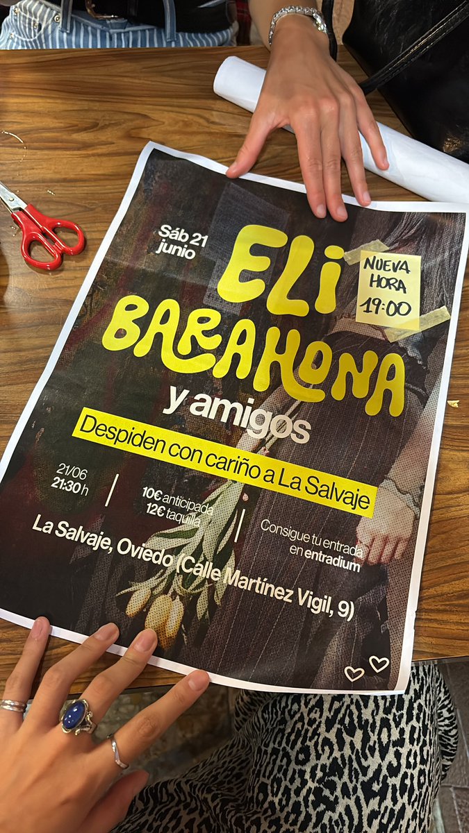 MAÑANA 19:00h
💛💛💛💛💛💛💛
<a href="/lasalvaje_ovd/">La Salvaje</a>