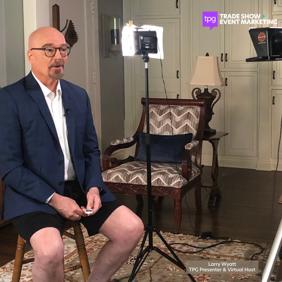 #FlashbackFriday 🔙 Remember when we pivoted to virtual events while our industry was shut down due to COVID? As an on camera host, who needed pants? 🤣 #FridayFunny tpgliveevents.com