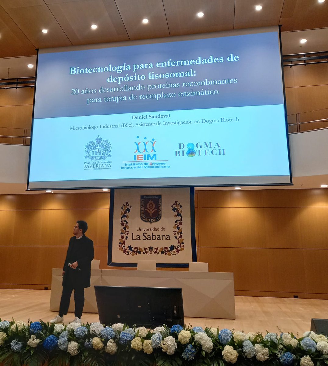 El Instituto y Dogma Biotech presentes en el Bogotá Microbial Meeting compartiendo nuestra experiencia y desarrollos en la producción de proteínas recombinantes con fines terapéuticos empleando plataformas basadas en microorganismos
