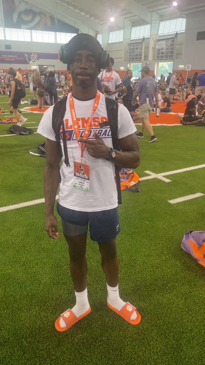 Glad to say I Enjoyed myself and showed out at <a href="/ClemsonFB/">Clemson Football</a> <a href="/GamecockFB/">South Carolina Football</a> <a href="/DukeFOOTBALL/">Duke Football</a> <a href="/PackFootball/">NC State Football</a> <a href="/CoastalFootball/">Coastal Football</a> <a href="/GoTigers_FB/">Benedict College Football</a> 
Next up is the invitational ones #AGTG