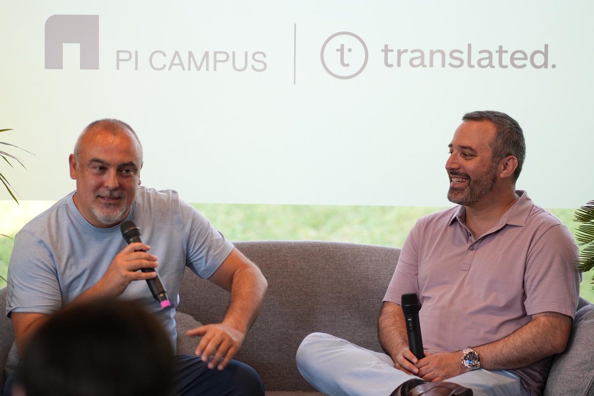 PiCampusRome's tweet image. Thank you Jonathan Cohen for a glimpse into what’s next in #AI and how it will reshape the way we build and grow companies. Your story from inside @nvidia truly resonated with all of us. And thanks to all the innovators, researchers, and entrepreneurs who joined us today. 🙏