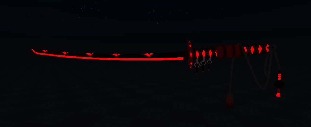 DevelopingClown's tweet image. finished blade #roblox #robloxdev #blender #substancepainter #developingclown