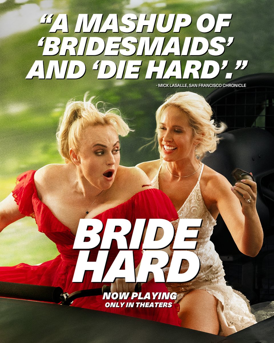 Yipee Ki-Slay 🍾 Get your tickets for the best girls night out with #BrideHard, Now Playing only in theaters! bridehardfilm.com