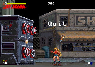 Shadow Gangs Zero (Neo Geo (lead platform), MD, DC)

Just integrated this "mini" boss.
There will 6 end mission bosses, and 6 mini bosses mid mission.
So really SGZ will have 12 bosses 👀.
Remarks that og SG didn't have big object bosses lead me to add these to SGZ.