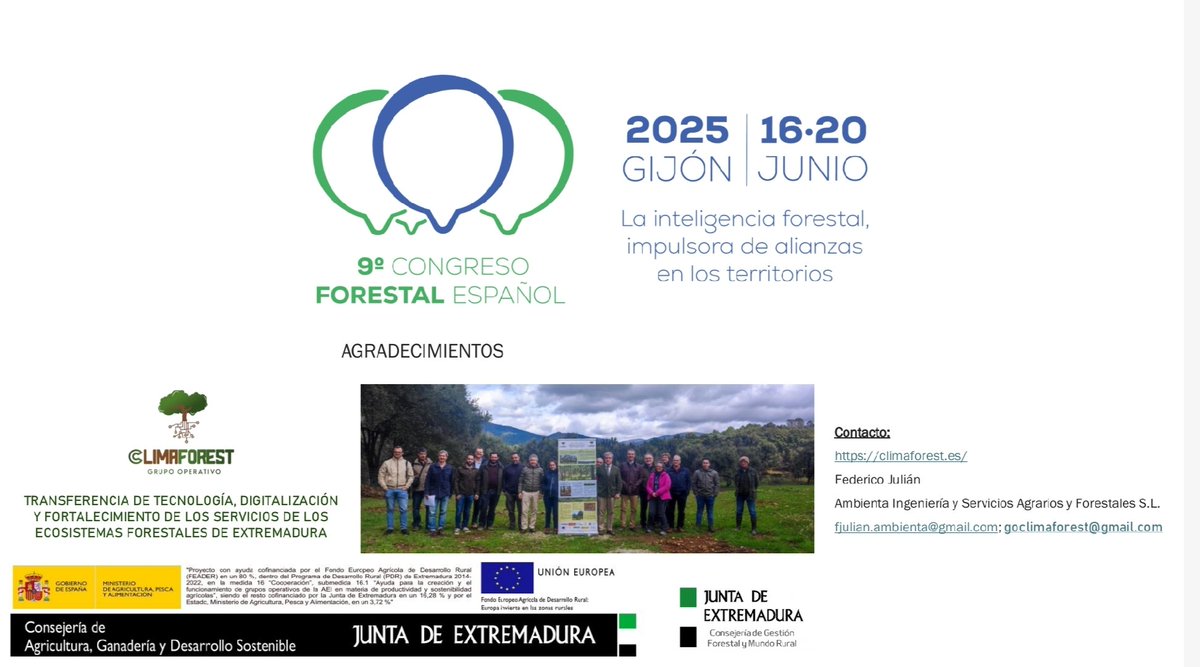 GOClimaforest's tweet image. Hoy hemos presentado en Gijón, en el Congreso Forestal Español, #9CFE nuestra propuesta de un gran plan de restauración para el Valle del Árrago, que contemple biodiversidad, suelo, agua, clima y base social y económica centrada en la revitalización de la comarca y sus habitantes