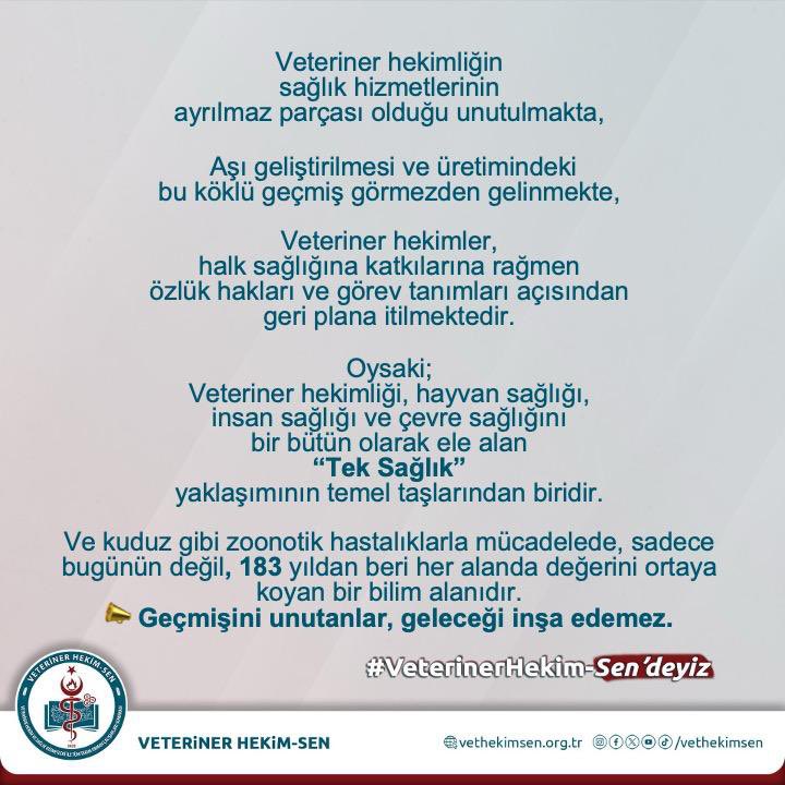 Sayın Bakan’ın açıklamasını dikte ediyoruz.

“2026’da kuduz aşısını antijeniyle beraber üretebilir hale geleceğiz.” 

Ancak hatırlatmak isteriz ki:

Kuduz Aşısı “Üretilecek” değil, zaten ÜRETİLDİ. Hem de 1887’de.

Tarihe baktığımızda çok daha önce atılmış adımların bugünün