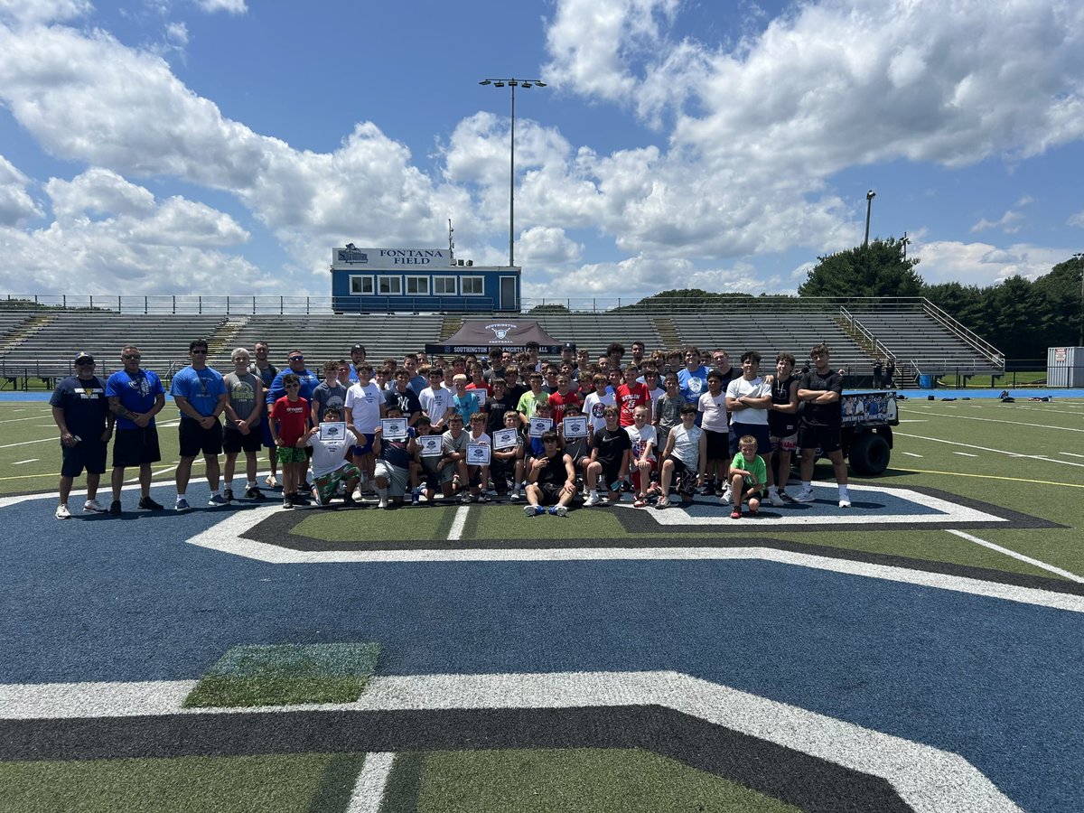 Southington Blue Knights Football (@shs_bkf) on Twitter photo Youth Camp Week! Congrats to these players who showed intensity and focus
<a href="/RobLevesque1/">Rob Levesque</a> <a href="/CoachMoose56/">Coach Chase Mayoussier</a> <a href="/CoachCJerr/">Cory Jerr</a> <a href="/BKF_LBU2020/">Travis Swim</a>
Tate Ottochian - Player of the Day
Lincoln Butler - Player of the Week Youth Camp Week! Congrats to these players who showed intensity and focus
<a href="/RobLevesque1/">Rob Levesque</a> <a href="/CoachMoose56/">Coach Chase Mayoussier</a> <a href="/CoachCJerr/">Cory Jerr</a> <a href="/BKF_LBU2020/">Travis Swim</a>
Tate Ottochian - Player of the Day
Lincoln Butler - Player of the Week