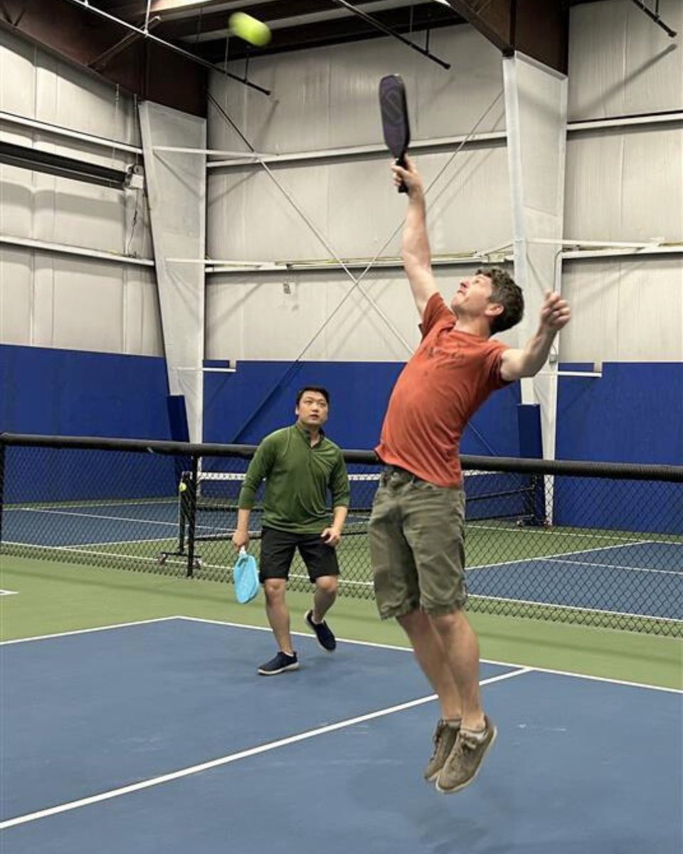 JacobsInstitute's tweet image. This week, our staff enjoyed an outing to Pickleball Island, where they faced off in some friendly competition. Whether it was their first time or they were seasoned pros, everyone had an amazing time—on the court or cheering from the sidelines.