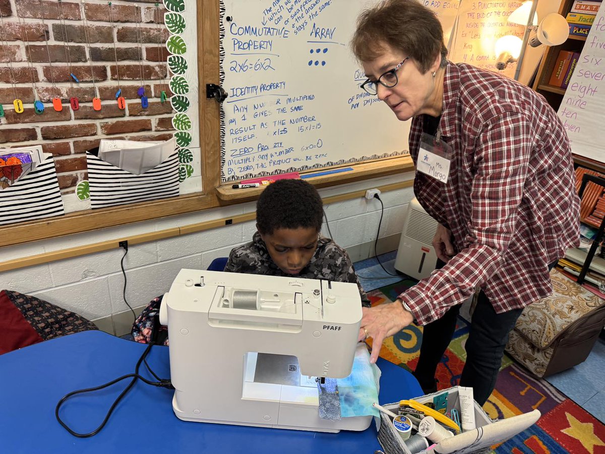 Our Kids GKC (@ourkidsgkc) on Twitter photo Our KC-area schools teach tangible skills! Elementary students in <a href="/CenterSD/">Center 58 Schools</a> learned how to create a quilt from start to finish. They came up with their designs, tie dyed their squares, and learned how to sew them together. What an awesome experience! Our KC-area schools teach tangible skills! Elementary students in <a href="/CenterSD/">Center 58 Schools</a> learned how to create a quilt from start to finish. They came up with their designs, tie dyed their squares, and learned how to sew them together. What an awesome experience!