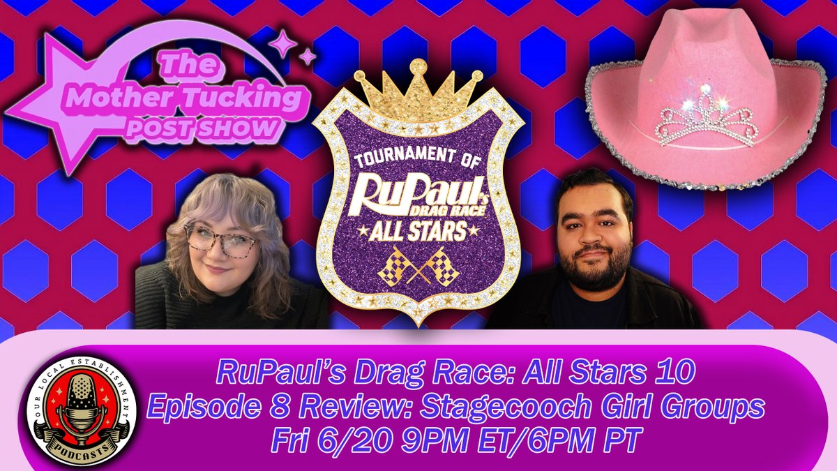 Also @joseontheair.bsky.social (@joseontheair) on Twitter photo Started to cry but then remembered The Mother Tucking Post Show is on TONIGHT at 9PM ET/6PM PT on <a href="/OLEpodcasts/">Our Local Establishment</a>! <a href="/_queerauntie/">Auntie Collins | Fightful Overbooked</a> and I are recapping #AllStars10 and the Stagecooch Festival performances, plus on the runway: A Night of 1000 Mileys! See you later! Started to cry but then remembered The Mother Tucking Post Show is on TONIGHT at 9PM ET/6PM PT on <a href="/OLEpodcasts/">Our Local Establishment</a>! <a href="/_queerauntie/">Auntie Collins | Fightful Overbooked</a> and I are recapping #AllStars10 and the Stagecooch Festival performances, plus on the runway: A Night of 1000 Mileys! See you later!