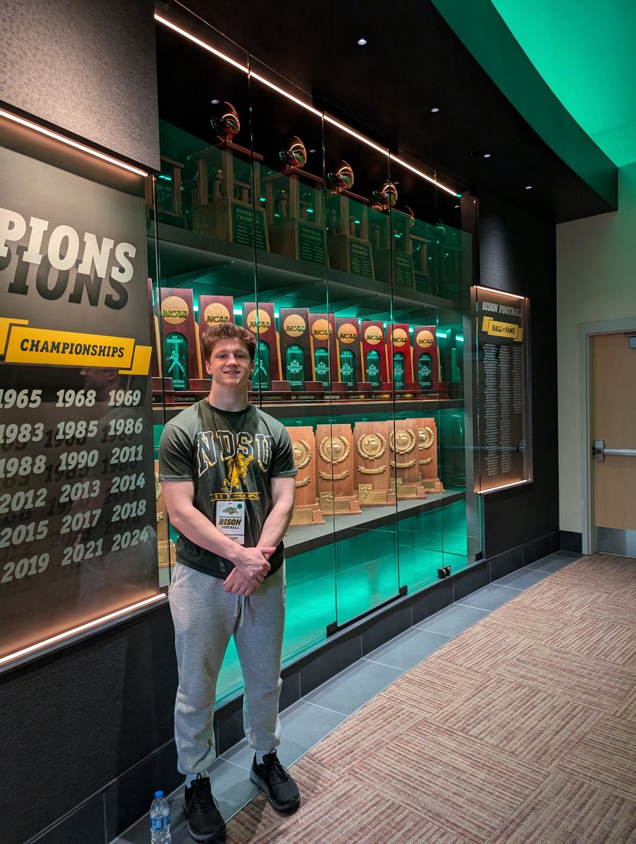 Excited to be back. Ready to bring the juice this weekend at the NDSU Indy camp!🤘🦬

<a href="/FBCoachLarson/">Dan Larson</a> <a href="/CoachGrantOlson/">Coach Grant Olson</a> <a href="/DavidWienke15/">David Wienke</a> <a href="/CoachMoonen/">Tony Moonen</a> <a href="/NDSUfootball/">NDSU Football</a> <a href="/CoachChewy80/">Dylan Chmura</a> <a href="/CoachDKlieman/">Devin Klieman</a> <a href="/NDNextUp/">Bison Football Chronicles</a>