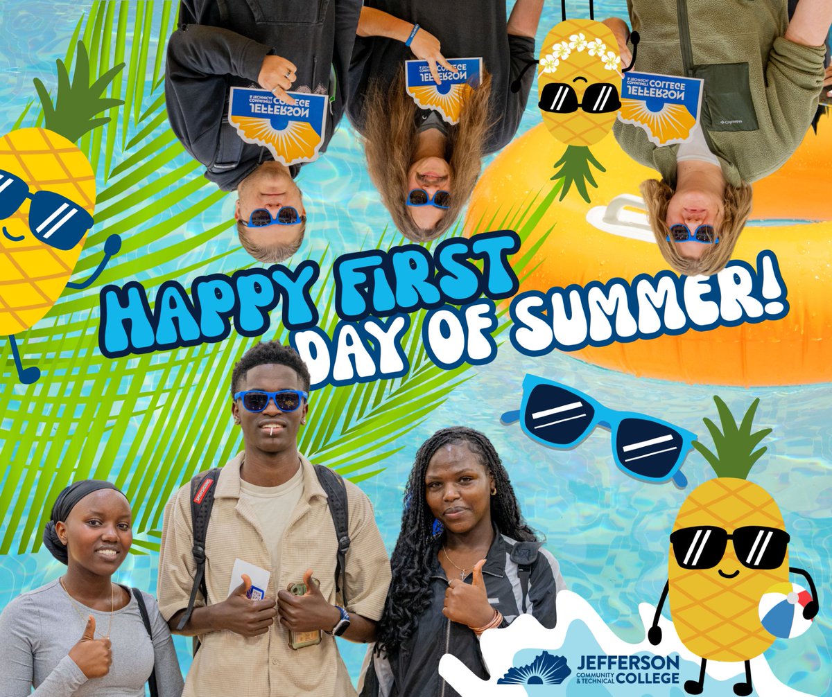 Hello, summer! The fall semester kicks off in just 59 days...let the countdown begin! 😎