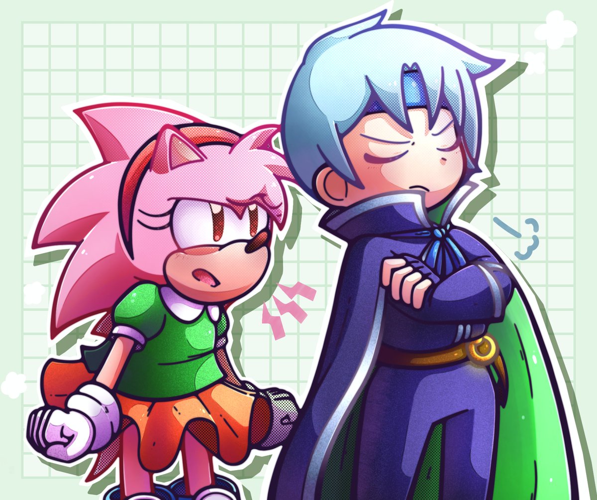 My two darlings but bapy 🥺

Repost time bc I'm strugling with new art here 💔