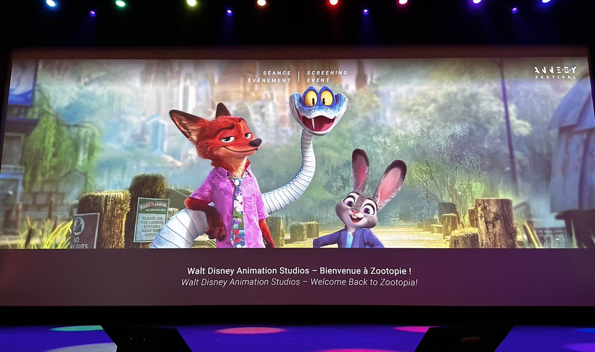 Zootopia_News's tweet image. Here it is folks- all the juicy details you could want about #Zootopia2 from the #AnnecyFestival !
zootopianewsnetwork.com/2025/06/welcom…