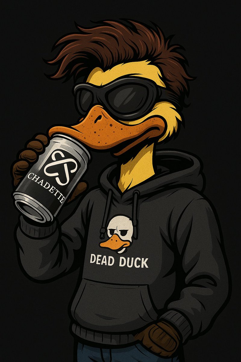 Anymal__'s tweet photo. CHADETTE x Dead Duck takeover! 😎 This duck’s HODLing with style—💎🚀grab your cans and join the $20M ride!  
#Chadette #SolanaSeason #DeadDuck @DeadDucks_NFT
CA: 3pGyE8coXwBy8rx71zjtHDRrSA5TvKmuRgqwhK3Xmoon https://t.co/kZs4GexQPS