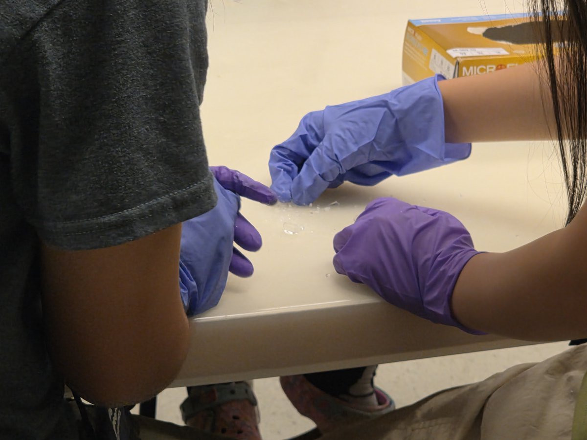 illinoismatse's tweet image. GALLERY: Photo highlights showcase what was a thrilling and educational week of Mid-GLAM camp!
Middle school students learned about the materials that make up our world and engaged in meaningful hands-on activities, all using University of Illinois Urbana-Champaign facilities.