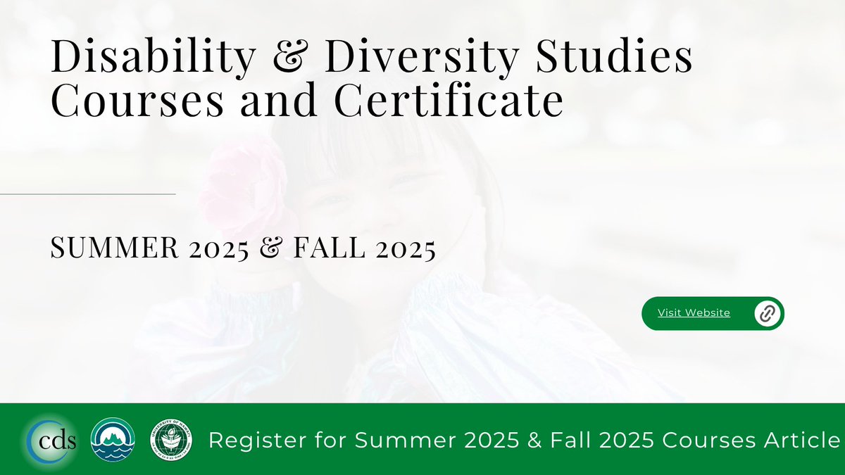Disability &amp; Diversity Studies Course and Certificate is available!! Learn about the courses and how to enroll into the certificate program at go.hawaii.edu/rxF

#OnlineCourses #AccessibleLearning #History #Multicultural #Giftedness #Interdisciplinary #Portfolio #FieldWork