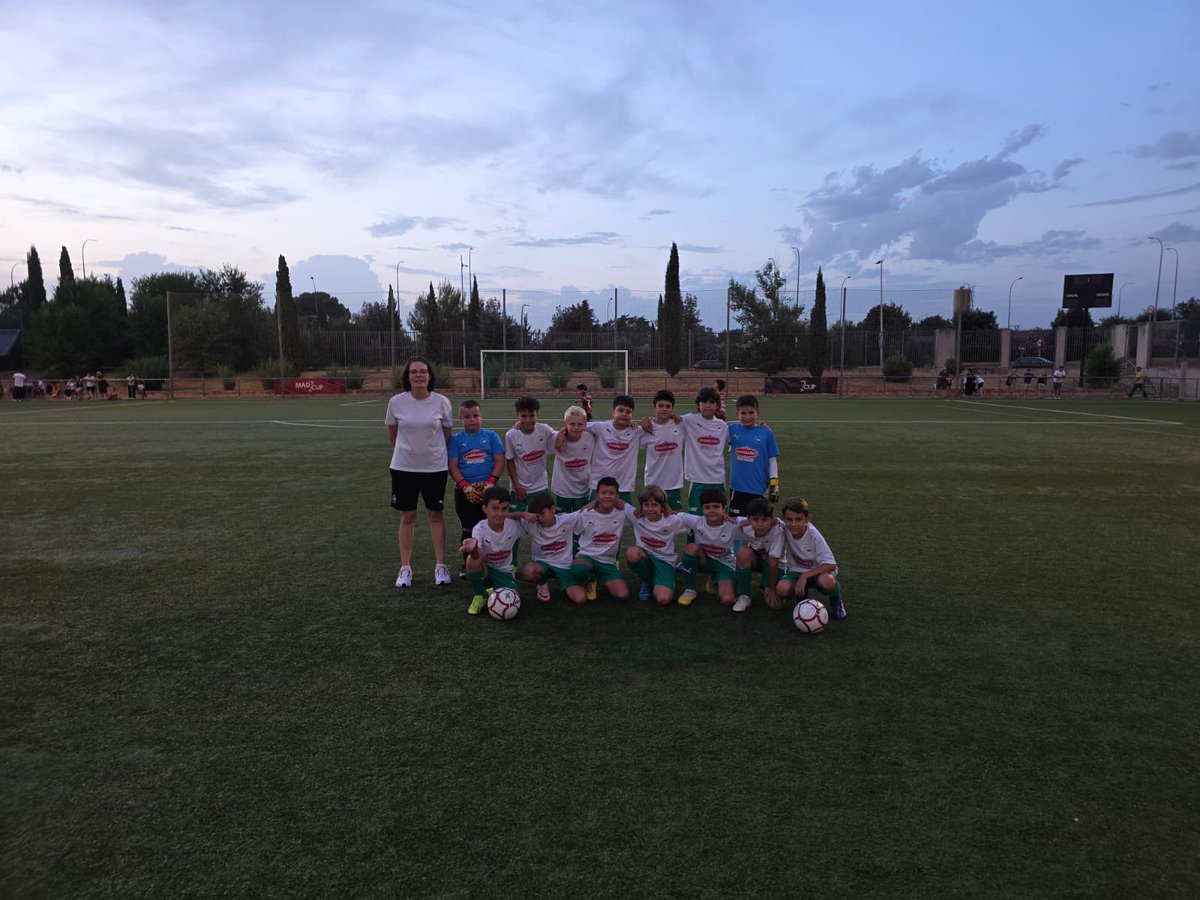 🤩🤟🏼 ¡Comenzamos la MADCUP con victoria de nuestro Benjamín 3-1!
