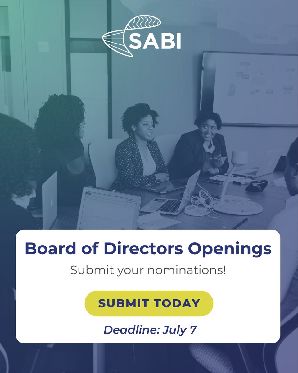 We're looking for members to join our Board as Member-at-Large or Chief Membership Officer! This is your chance to shape SABI's future, connect with leaders, and truly make a difference in advanced body imaging. Your voice is important!

Learn more: bit.ly/4k60xMV