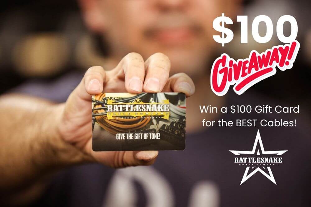 This giveaway just launched - be one of the FIRST to get in the mix! We’re giving away a $100 Rattlesnake Gift Card - and now’s the best time to enter.

rattlesnakecables.com/give-away/gift…