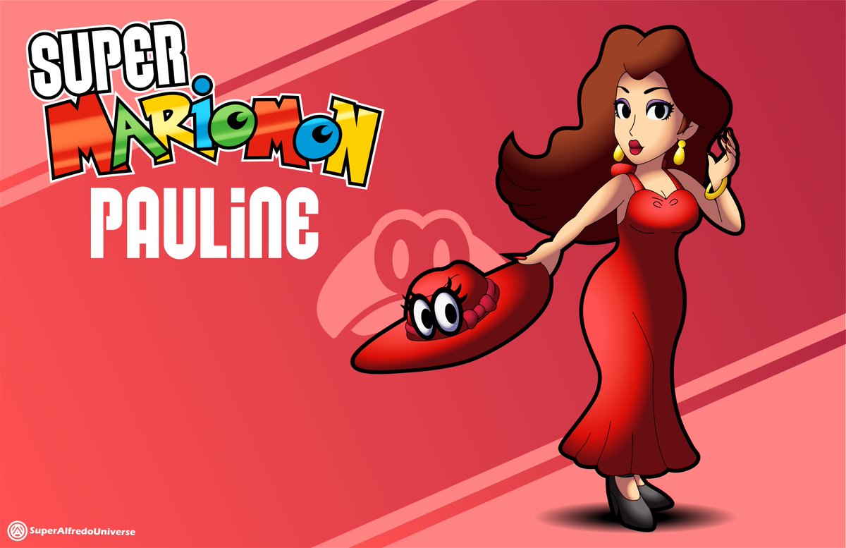 It's the turn of the mayor of New Donk City, ready to challenge you to a fight with a lot of rhythm. PAULINE.

#Pauline #Mariomon #Supermariomon #fangame #fanart #fanart #Nintendo #Pokemon