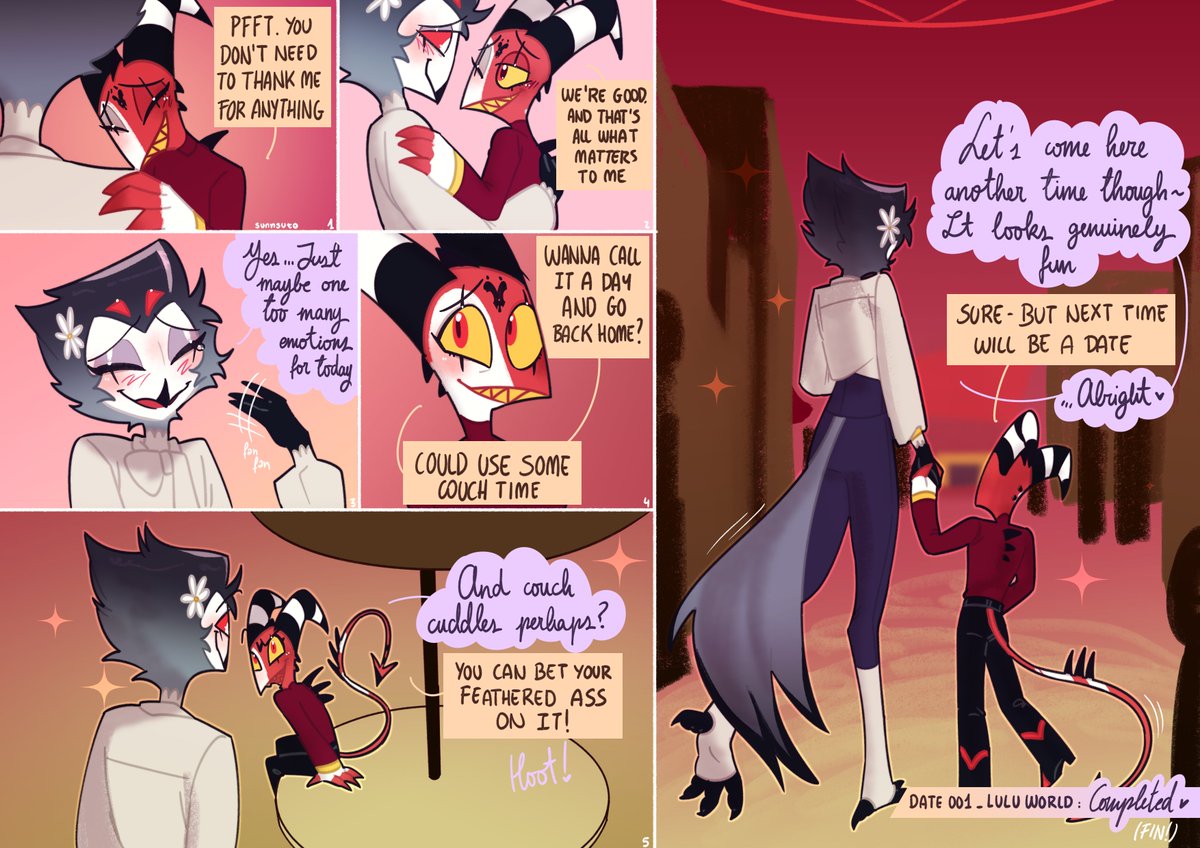 [Interactive story] Date 001: Lulu World ! 12/12

The end... of a new beginning~ 💖