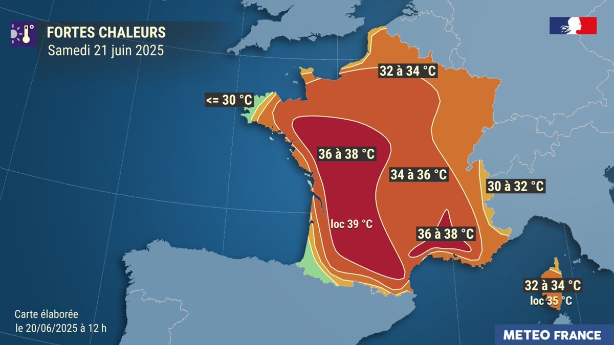 N'oubliez pas que si l'inaction climatique perdure, nous sommes probablement en train de vivre un des étés les plus frais du reste de notre vie. #canicule