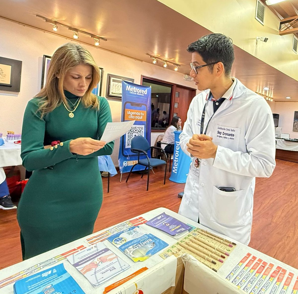 El INDOT participó con un stand informativo en la Feria de Salud organizada por AFESE, promoviendo el mensaje de esperanza que representa la donación de órganos y tejidos.
A través del diálogo y material educativo, se sensibilizó a los asistentes sobre la importancia de ser