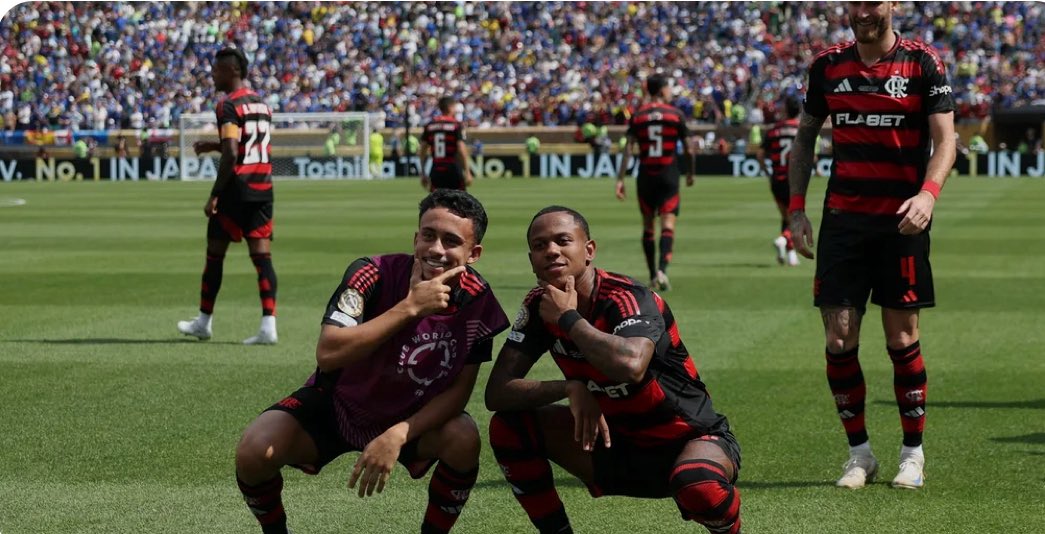 De brasilianske klubben er fortsatt ubeseiret i klubb-VM:
Palmeiras 0 - 0 Porto
Fluminense 0 - 0 Dortmund
Flamengo 2 - 0 Esperance
Botafogo 2 - 1 Seattle

Botafogo 1 - 0 PSG
Flamengo 3 - 1 Chelsea