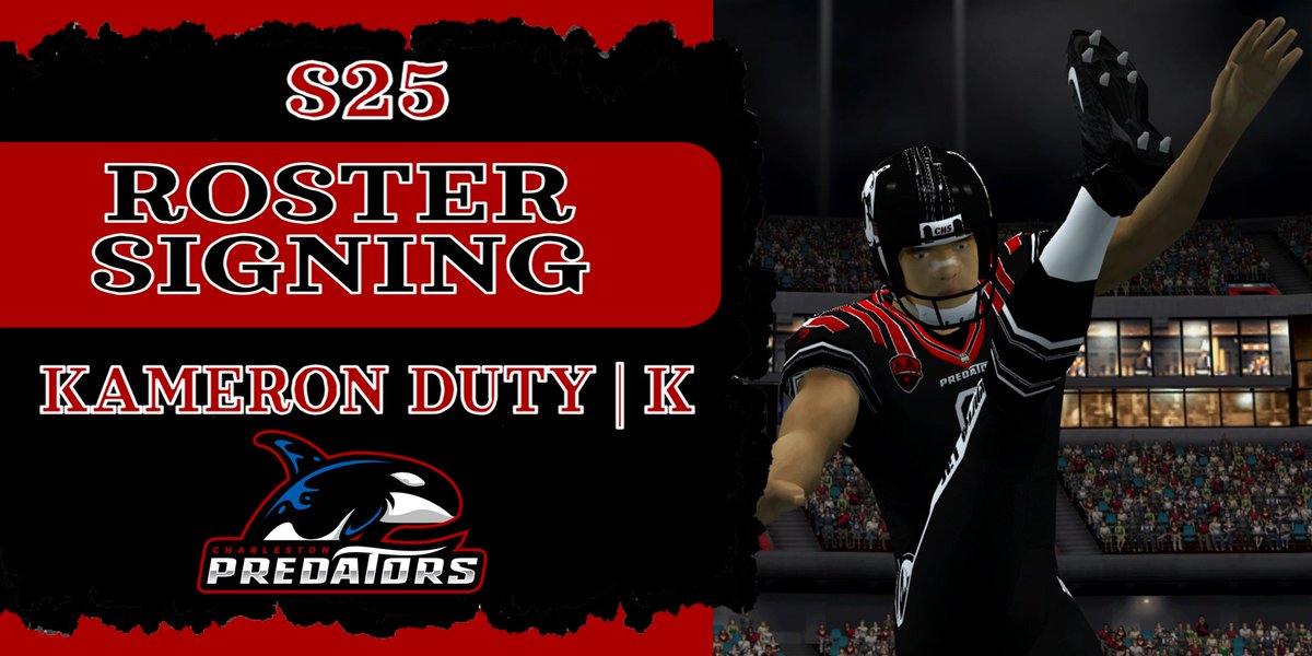 CHS_Predators's tweet image. Kameron Duty is back for another season in the Black &amp;amp; Red!

#ApexPredator