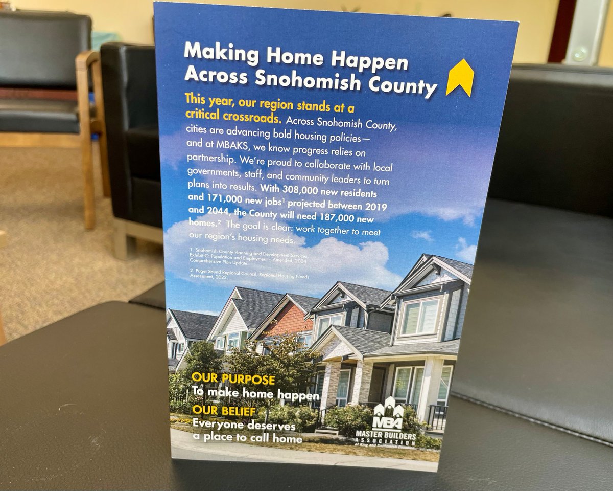Our Snohomish County Elected Officials Reception was this week at the beautiful Rosehill Community Center in Mukilteo. Thanks to everyone who joined us! We appreciate all you do in our shared work to #MakeHomeHappen