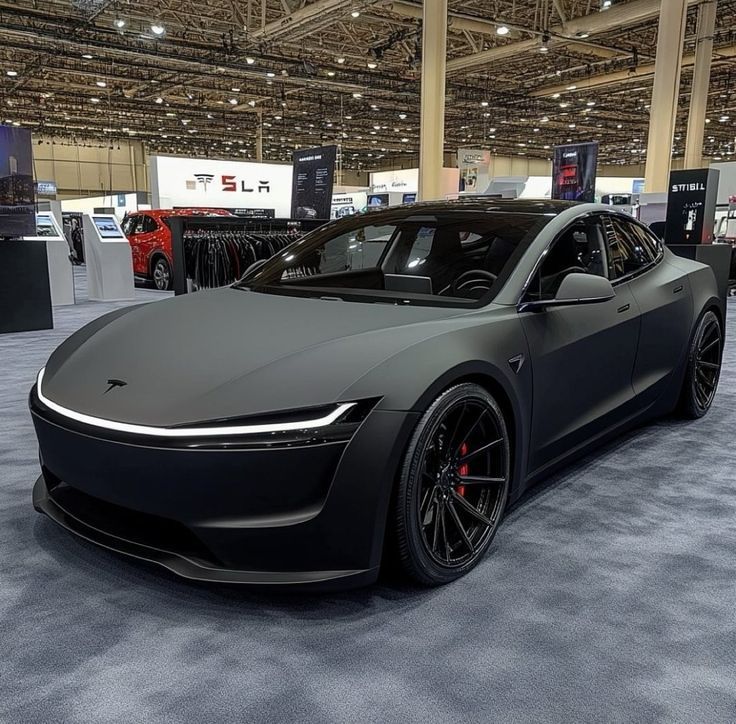 blacked Tesla