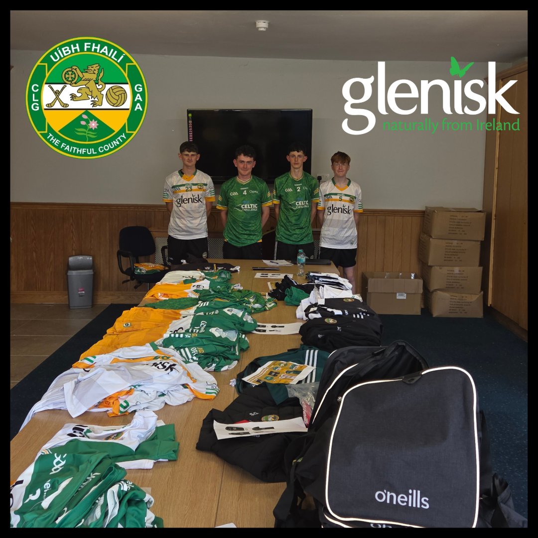 🆁🅴🅼🅸🅽🅳🅴🆁 

𝙀𝙣𝙙 𝙤𝙛 𝙎𝙚𝙖𝙨𝙤𝙣 𝙅𝙚𝙧𝙨𝙚𝙮 𝙎𝙖𝙡𝙚

Get in to <a href="/Glenisk/">Glenisk</a> O'Connor Park from 10.30am to 2pm tomorrow, Saturday 21st to get yourself an Offaly jersey, shorts or socks. 

Lots of gear bags left