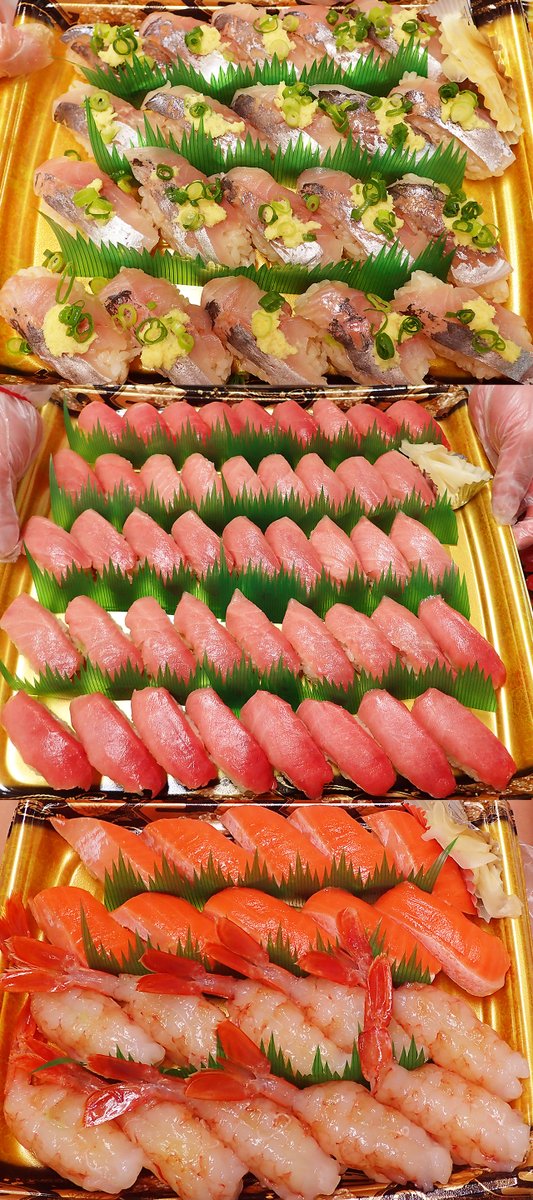 kyouzan_'s tweet image. 🎀#おはようございます!🎀
✅大量注文受付中!✅
😍ご予約がおすすめです!😍
✨請求書でも大丈夫!✨
❤週末のおすすめ品❤
⭕新鮮なまぐろを使った⭕
⭕️中落ち鉄火巻が半額!⭕️
🍣週末半額大とろシリーズ🍣
💖インド鮪の大とろづくし💖
💖サーモンの大とろづくし!💖
💖ぶりの大とろづくし!💖…