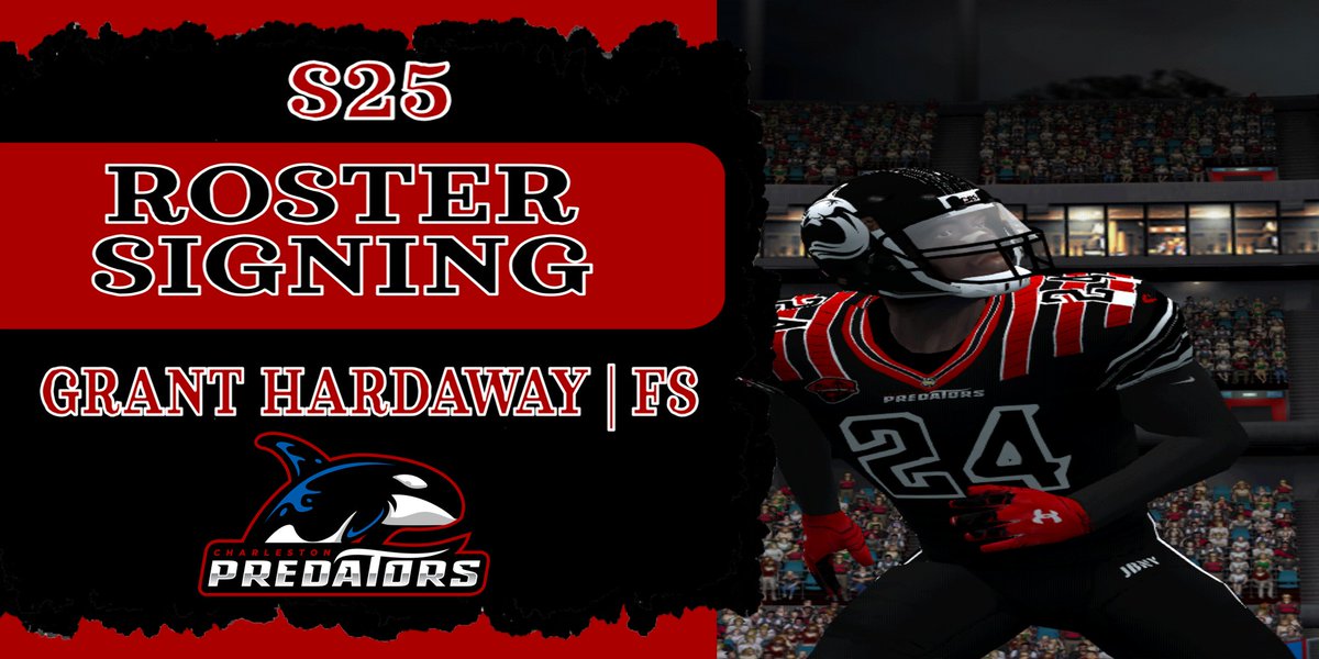 CHS_Predators's tweet image. Another former Swarm member is signing with the Preds! Welcome to Charleston Grant Hardaway!

#ApexPredator