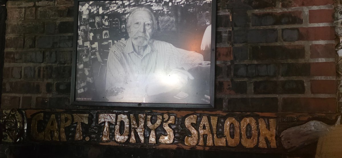 FlaKeysResorts's tweet image. If Walls Could Talk: The Spirit of Capt. Tony Lives On

This right here...

That&apos;s not just a photo on a brick wall.

That&apos;s a piece of Key West history staring back at you.

Captain Tony. The man. The myth. The legend.

The guy who turned a rundown ice house (that used to be a…