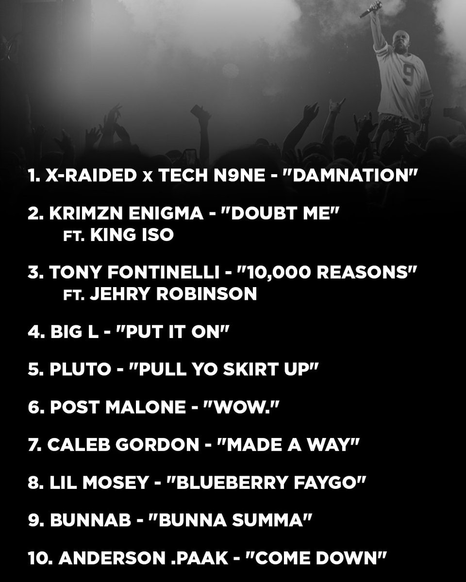 New playlist update for our staff-curated #WeekendComeUp! 🎵

--&gt; lnk.to/WCUPlaylist