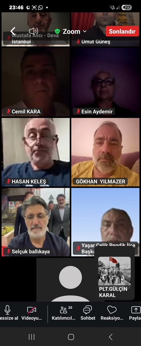 #HesapVakti 
#Uyuşturucu ile mücadele kapsamında;
 iki gün sürecek olan 🖊 imza kampanyası ve tüm basının yer alacağı bu önemli organizasyonda hazırlıklarımızı tamamlamak üzere İlçe Başkanlarımız ve İl Yönetimimizle birlikte,
İl Başkanımız Sn.<a href="/A_HakanAgaoglu/">Ali Hakan Ağaoğlu</a> zoom toplantısı