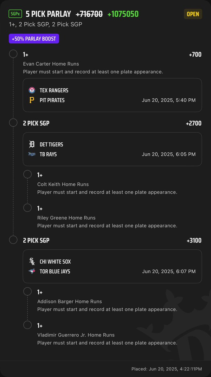 Tyler Moody (@moodymactv) on Twitter photo Targeting a couple of matchups today for the <a href="/DKSportsbook/">DraftKings Sportsbook</a> King of the Diamond promo! Targeting a couple of matchups today for the <a href="/DKSportsbook/">DraftKings Sportsbook</a> King of the Diamond promo!